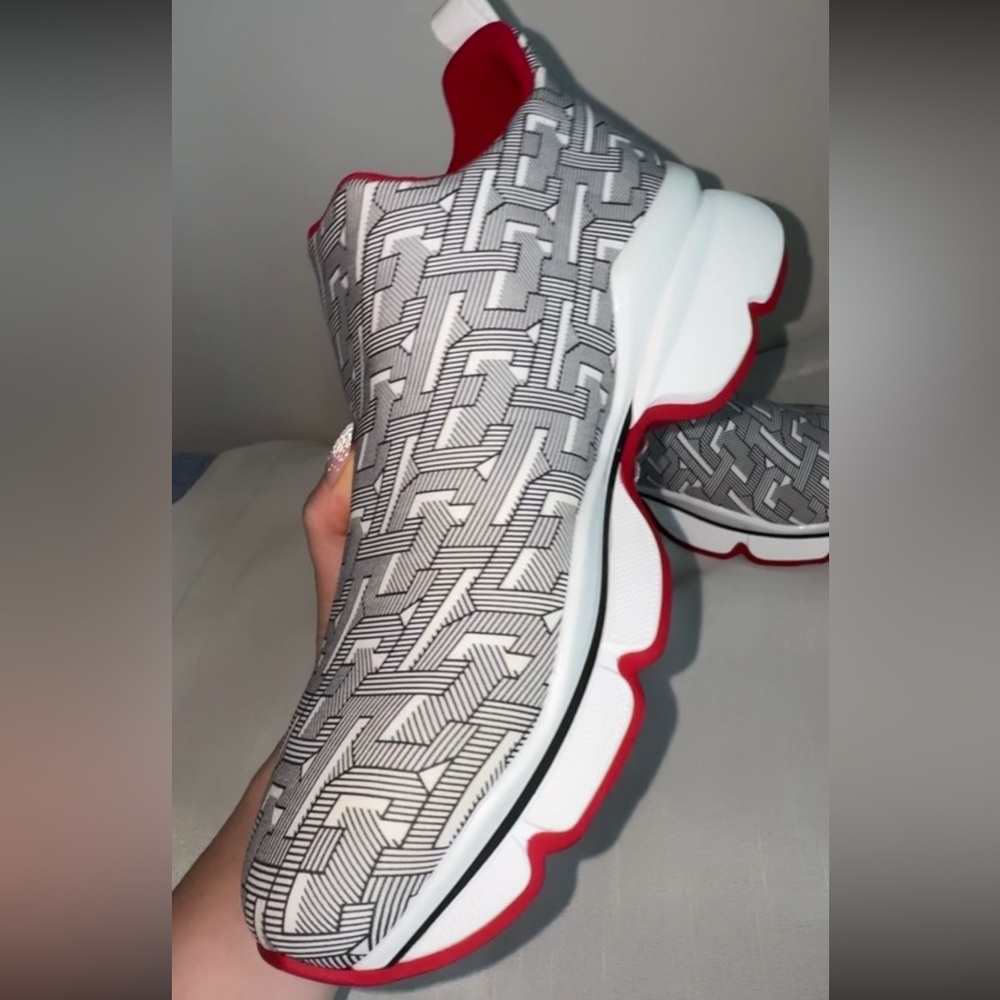 Christian Louboutin CL low top sock runner - Picture 5 of 5